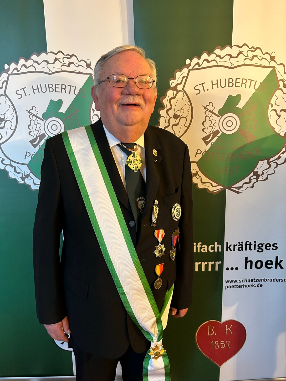 Winterball und hohe Ehrungen bei der Schützenbruderschaft St. Hubertus Pötterhoek